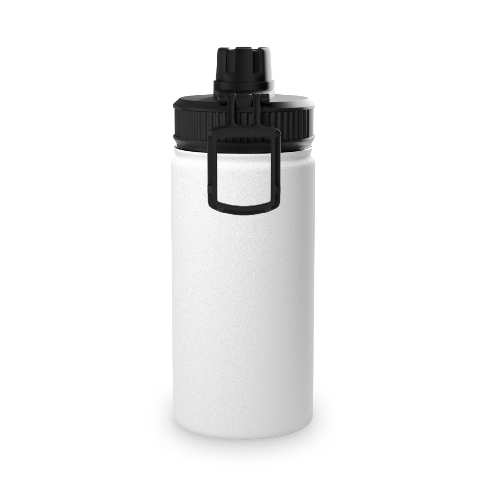Retro Rocket Logo Stainless Steel Water Bottle | Sports Lid